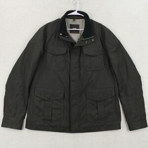 Hugo Boss Cormay1 Field Jacket Mens Size 46R Black Polyester